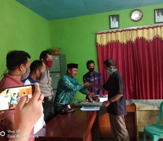 Pemdes Tanjung Raman Mulai Kucurkan BLT Dari Dana Desa