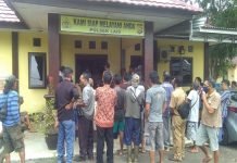 Ancam Kades Terkait BLT DD, Warga Talang Rasau Datangi POLSEK