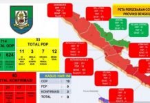 Kasus Positif COVID-19 di Bengkulu Bertambah Tiga Sehingga Total 40