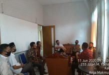 Kunjungan Kerja Kapolres BU ke KPU Kabupaten Bengkulu Utara