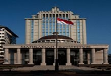 Sidang MK Diwarnai Perdebatan Pembatasan Orang Dalam Ruang Sidang