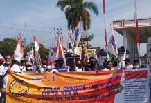 Bengkulu; Buruh Minta Dukungan DPRD Untuk Tolak RUU Cipta Kerja