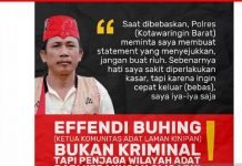 Tragedi Konfilik Agraria Kinipan Sakiti Seluruh Masyarakat adat Se – Indonesia
