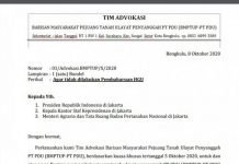 Tolak Pembaharuan Izin HGU PT PDU, Warga Batiknau Bengkulu Surati Presiden