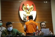 Kadis PUPR Lampung Selatan Syahroni Ditetapkan Tersangka