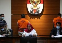KPK Tetapkan Bupati Labuhanbatu Utara Sebagai Tersangka