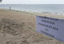 Kabupaten Bintan: Pantai di Tutup Tercemar Limbah Minyak hitam