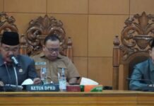 Paripurna Raperda tentang Perubahan Ketiga atas Peraturan Daerah Nomor 14 Tahun 2016
