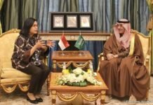Menkeu Sri Mulyani Gelar Pertemuan dengan Presiden IsDB dan Menkeu Arab Saudi