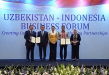 Wamendag RI pada Forum Bisnis Indonesia-Uzbekistan