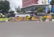 Dishub Palembang Tutup U Turn Simpang Pakjo, Pengendara Putar Balik Di Play Over Polda