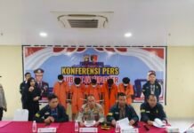 Angkut Ratusan Batang Kayu Log Diamankan Ditreskrimsus Polda Sumsel, Lima Orang Ditetapkan Tersangka