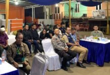 Lurah Sungaiselayur Hadiri Pengukuhan Pengurus Karang Taruna Margoyoso