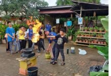 Damkar Palembang Jadi Sahabat Anak Sekolah: Edukasi Keselamatan Sejak Dini