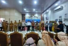 Wilayah IT II Jadi Contoh Nasional, Camat Irman Bangga Sambut Kunjungan Menkumham
