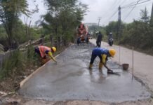 Kabid Bina Marga: Cor Jalan Lebung Permai untuk Keselamatan Pengguna Jalan