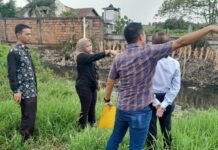 Lurah Srijaya Bersinergi Atasi Permasalahan Drainase Lingkungan
