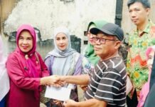 Yanita Aquarena: Santunan dari K3S Sako Disalurkan kepada Keluarga Korban Kebakaran di Kelurahan Sako