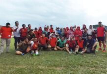 Camat Gandus & Ketua TP PKK Gandus Bersatu Mendukung Sepak Bola Gandus Cup