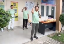 Pegawai Jadi Peserta, Camat IT II Jadi Penyemangat di HUT RI ke-80
