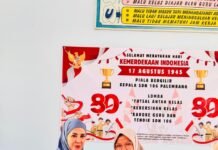 Yanita Aquarena Dorong Guru, Staff, dan Siswa Bersatu dalam Semarak Kemerdekaan