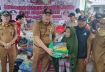 Camat Bukitkecil Tegaskan Komitmen Layani Warga Korban Bencana