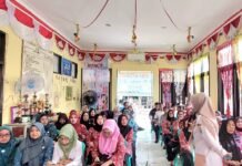 Linmas 11 Ulu Ikuti Sosialisasi Efektivitas Posyandu