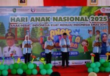 Anak Indonesia Bersaudara, Camat Gandus Tumbuhkan Nilai Kebersamaan Sejak Dini