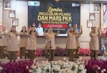 PKK IT II Harumkan Nama Kecamatan di Ajang Lomba PKK Kota Palembang