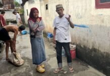 Semangat Gotong Royong Warnai Aksi Lurah Talangsemut Bersama Masyarakat