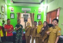 Lurah Talangsemut Tegaskan Komitmen Kerja Sama Berkelanjutan dengan Denzibang 1 Palembang
