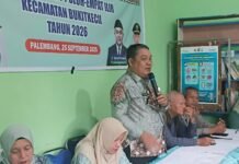 Muskel DAU Jadi Momentum Kebersamaan, Lurah 24 Ilir Harap Warga Semakin Solid