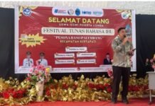 Camat Kertapati Hadiri Festival Tunas Bahasa Ibu, Tekankan Pentingnya Warisan Budaya
