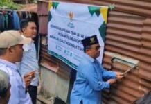 Bersinergi dengan Baznas, Camat Ilir Barat Satu Dorong Percepatan Program Bedah Rumah