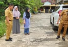 Kolaborasi Cepat Tanggap, Camat & Lurah AAL Gerak Cepat Tanggapi Keluhan Warga RT.20