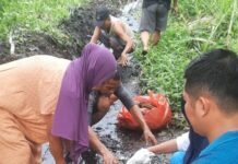 Bersama Warga, Lurah Kemangagung Wujudkan Lingkungan Bebas Genangan