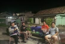 Patroli Malam Jadi Ajang Silaturahmi dan Penguatan Keamanan Kelurahan Sentosa