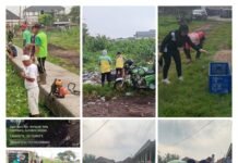 Semangat Gotong Royong Warnai Kegiatan Jumat Bersih di Oganbaru