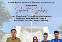 Plt. Camat Kertapati: Jadikan Amanah PPPK Sebagai Langkah Nyata Membangun Kertapati yang Lebih Baik