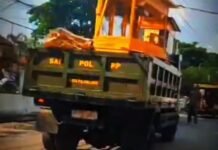 Kolaborasi Tertib Kota: Camat Ilir Barat Satu Bersama Satpol PP Tata Ulang Area Depan SMA Negeri 10
