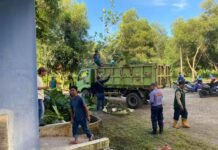 Jum’at Bersih di Rusunawa, Lurah Karyajaya: Mari Jaga Palembang Tetap Indah dan Asri