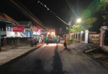Gandus Mulus Lagi! PUPR Palembang Gerak Cepat Perbaiki Jalan Ki Gede Ing Suro