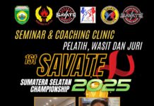 Savate Sumsel Gelar Seminar Pelatih dan Wasit: Siap Tingkatkan Kompetensi Menuju Savate Sumsel Championship 2025