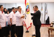 Resmi Dilantik, Amiruddin Sandy Nakhodai Federasi Savate Sumatera Selatan Periode 2025–2029