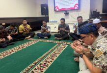 Doa Bersama Anak Yatim, Dit Intelkam Polda Sumsel Perkuat Situasi Kamtibmas Sumsel