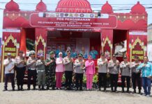 Kapolres Bengkulu Utara Cek Kesiapan Pos Pam Lais dan Ketahun, Pastikan Mudik Aman