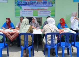 Lurah Lima Ilir Pastikan Implementasi 6 SPM di Posyandu Berjalan Optimal