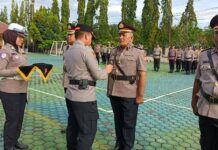 Polres Bengkulu Utara Gelar Sertijab Sejumlah Pejabat, Kapolres Tekankan Adaptasi dan Loyalitas