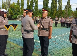 Polres Bengkulu Utara Gelar Sertijab Sejumlah Pejabat, Kapolres Tekankan Adaptasi dan Loyalitas