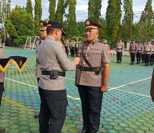 Polres Bengkulu Utara Gelar Sertijab Sejumlah Pejabat, Kapolres Tekankan Adaptasi dan Loyalitas